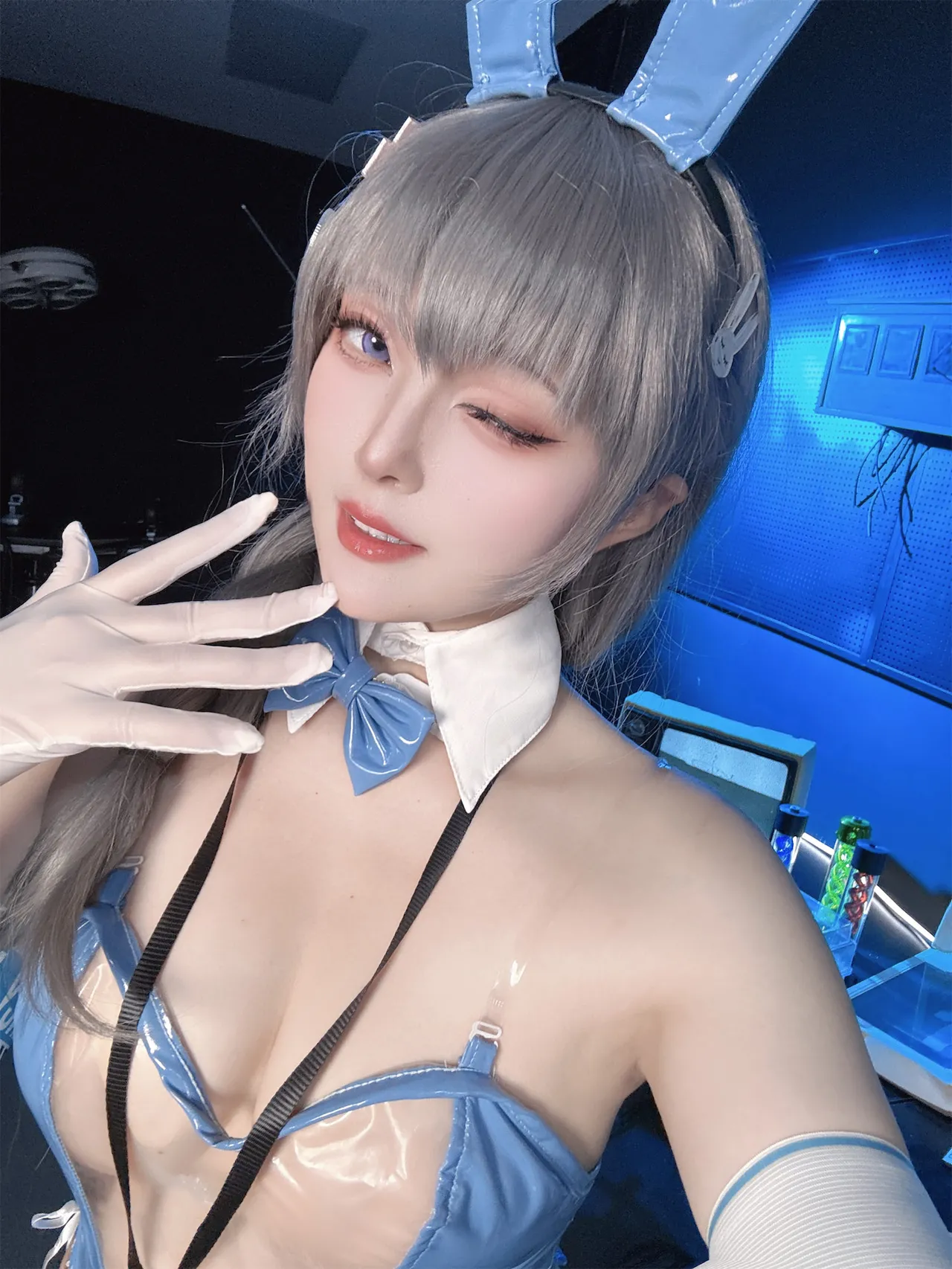 Natsuko夏夏子 - 胜利女神：妮姬 梅里 医疗兔-erohere90.webp